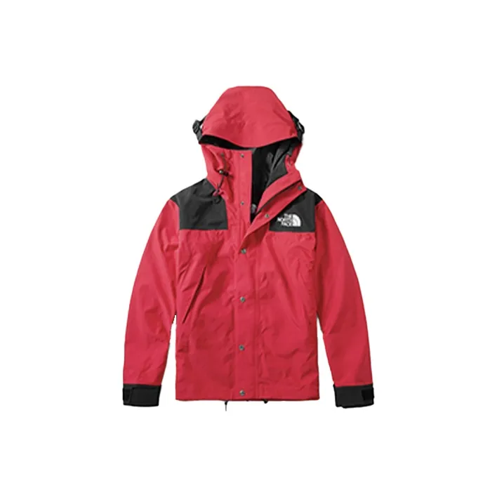 THE NORTH FACE 1990 Collection Water Resistant Windproof Wear Resistant Warm Windbreaker Jacket Unisex Red