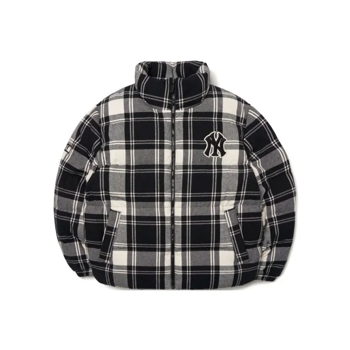 MLB Нью-Йорк Янкис Черные Унисекс Объемные Куртки (Пуфы)
