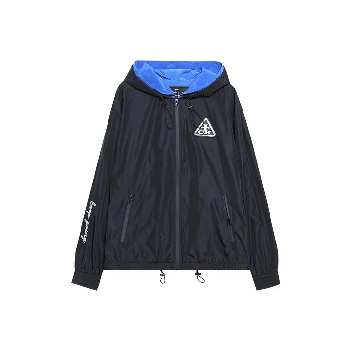 TCH Jackets Unisex Black With Silver Logo