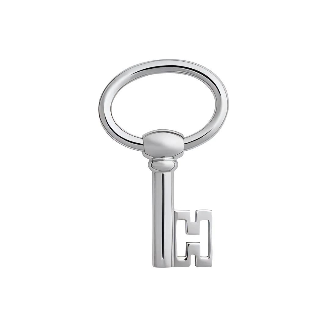 HERMES Curiosite Металлические Шармы / Подвески Серебряные Женские