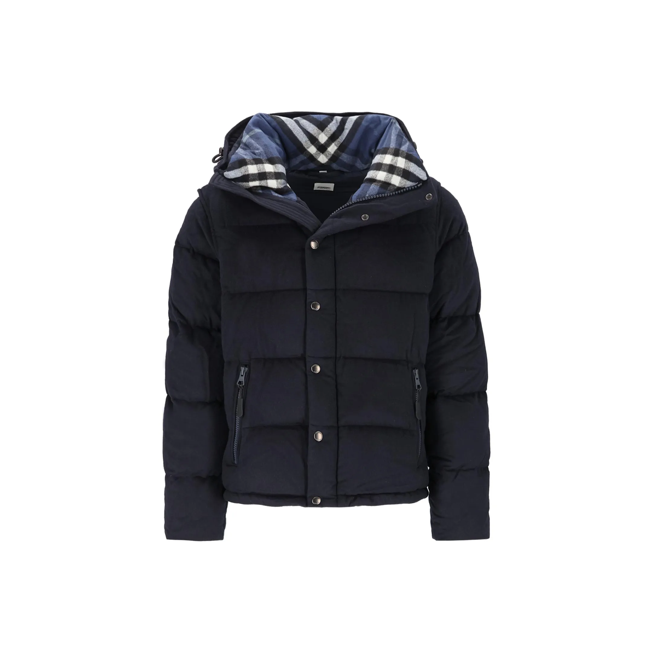 Burberry Down Jacket Men's Marine Blue