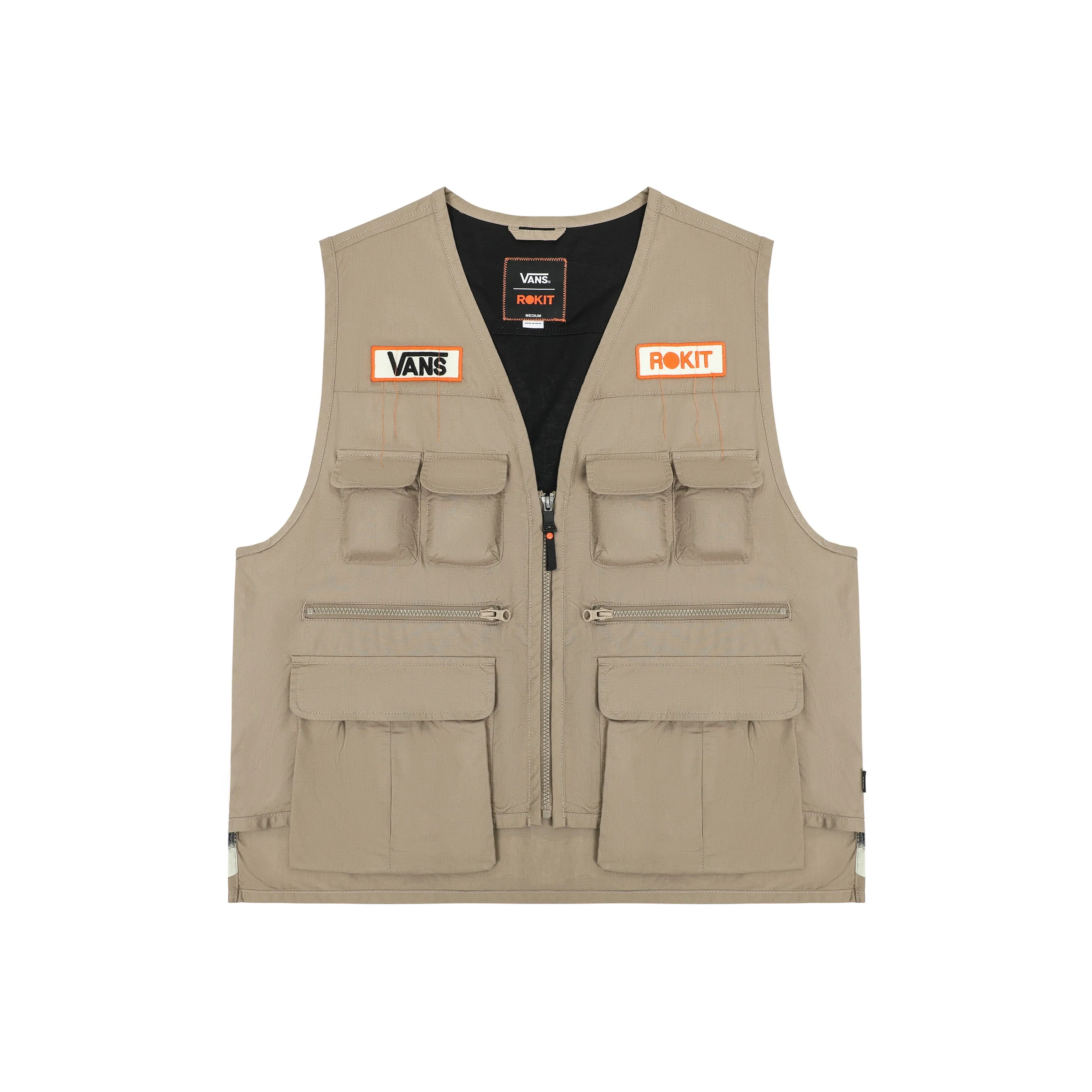 Vans Vests Unisex Khaki