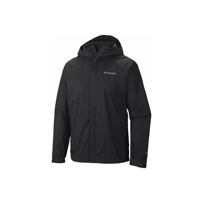 Columbia Outdoor Hiking Waterproof, Windproof, And Breathable Windbreaker Jacket Men's Black