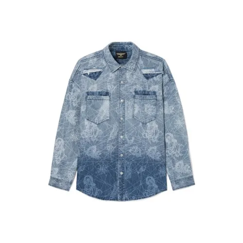 BOY LONDON Синие Унисекс Джинсовые куртки