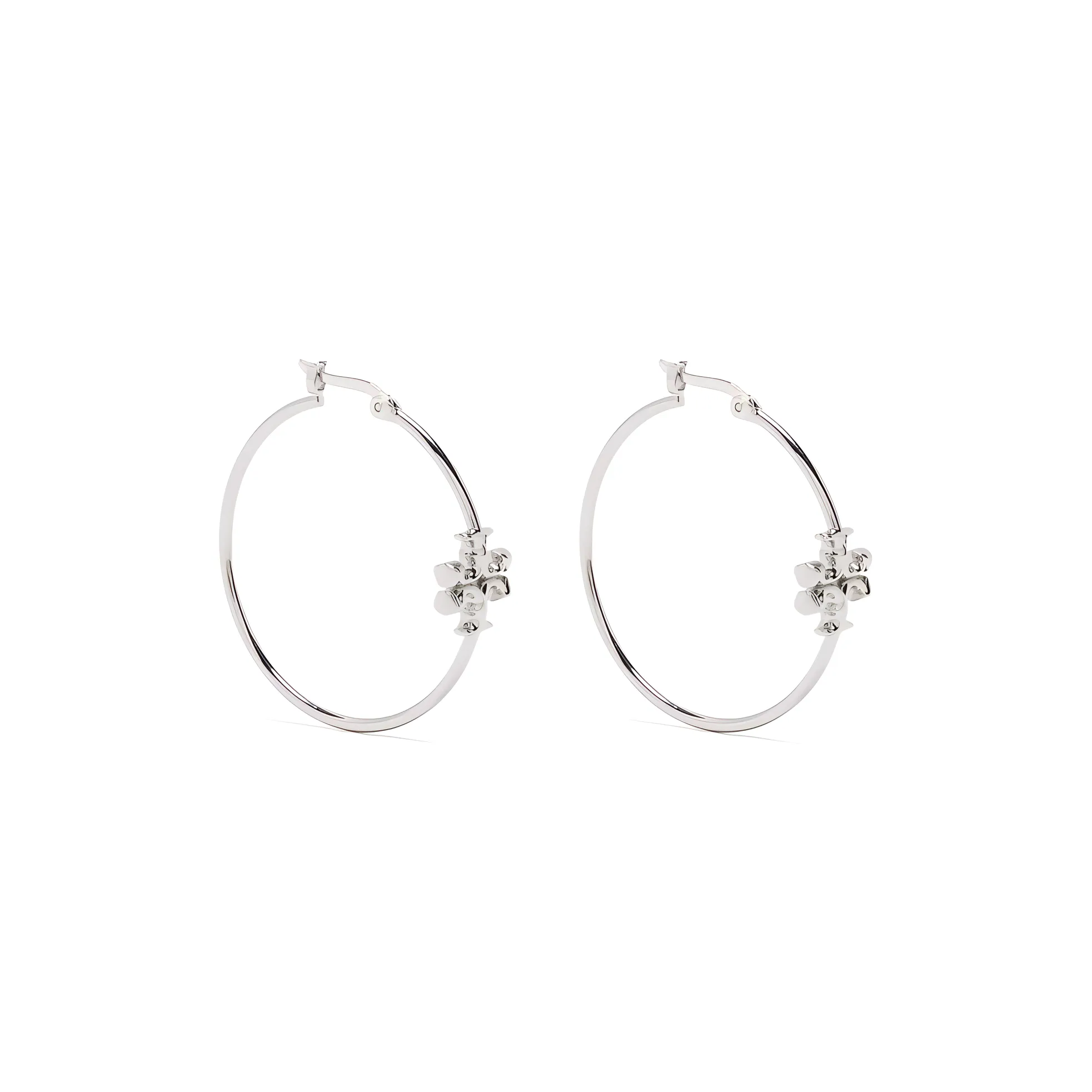 TORY BURCH Earrings Women's Silver
