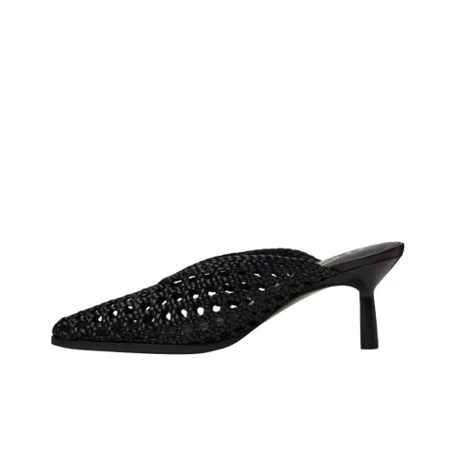 3,1 PHILLIP LIM Домашние тапочки, черные, женские