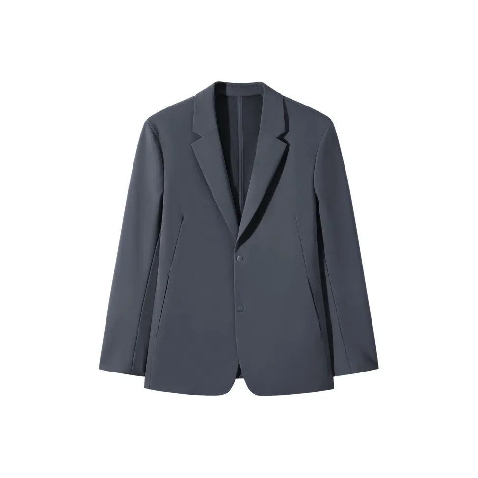 GXG Бизнес-костюм мужской серый синий