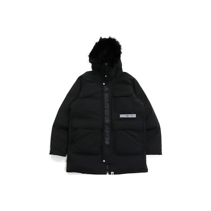 A BATHING APE Пуховик Мужской
