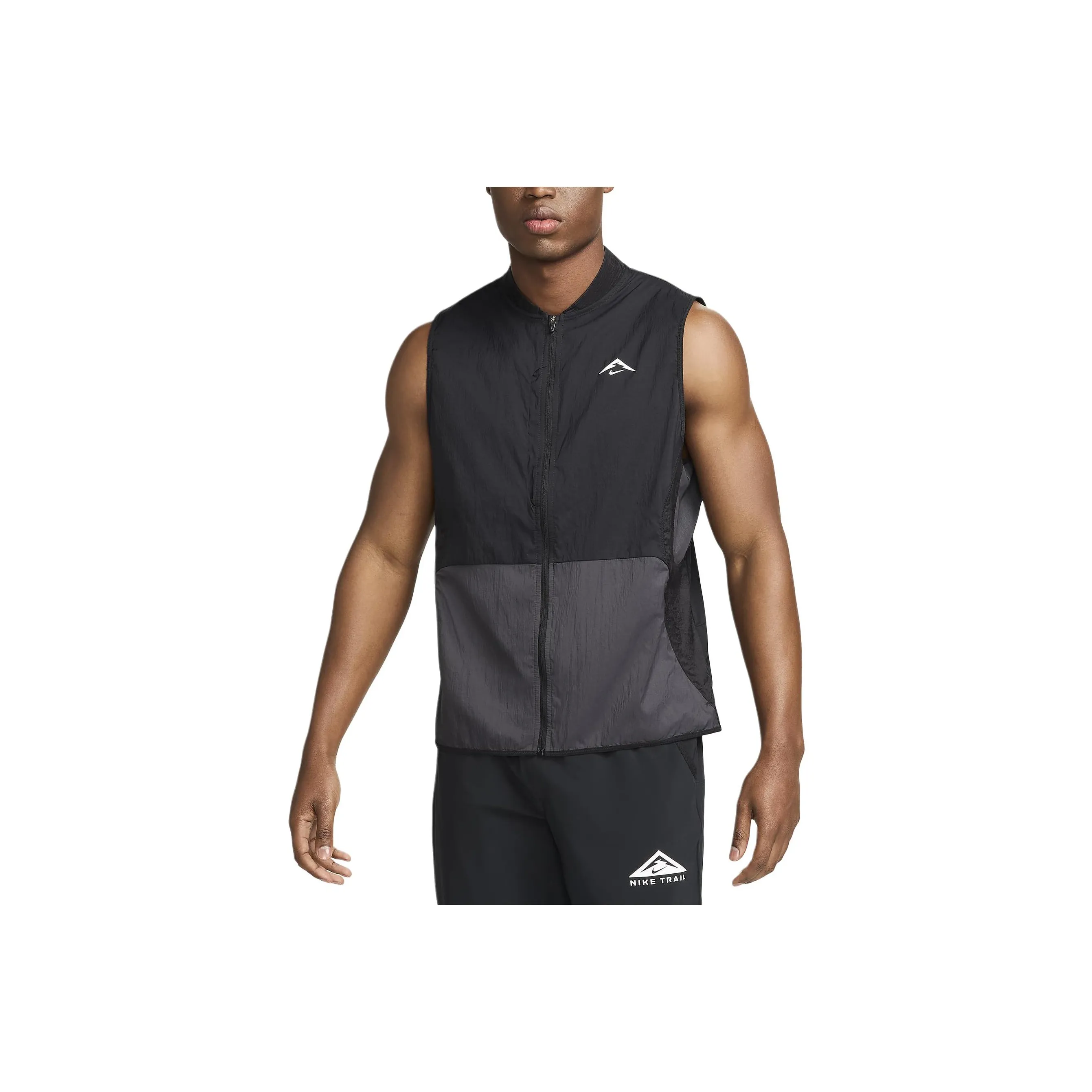 Nike Trail Aireez Жилет Мужской Черный