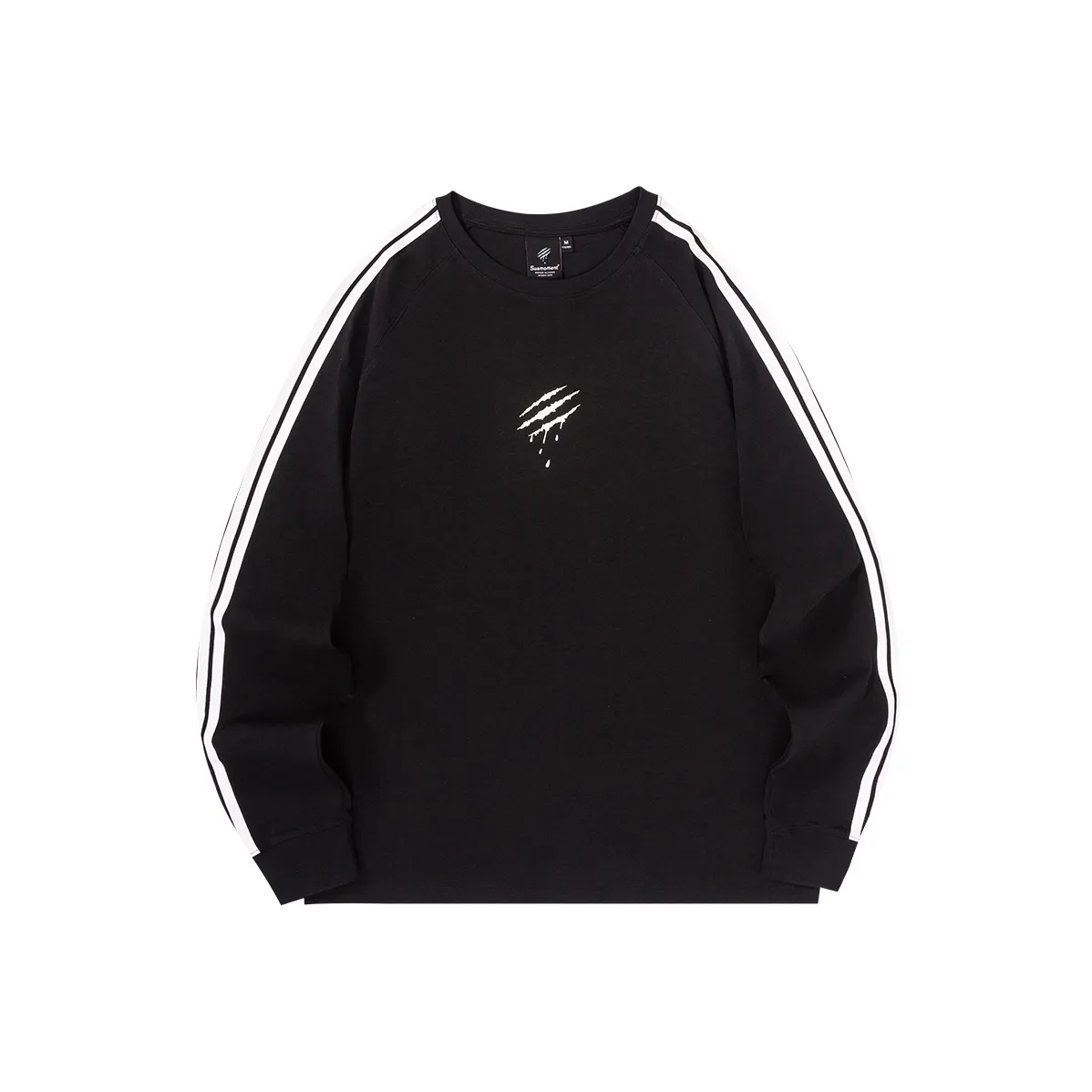 Suamoment Весенний Осенний American Casual Пара Длинный Рукав Топ Унисекс