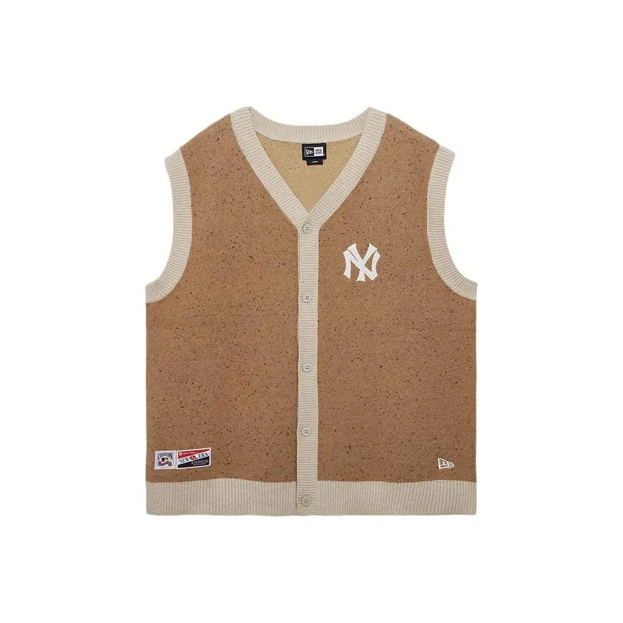 New Era x MLB SS24 New York Yankees Vest Unisex Khaki