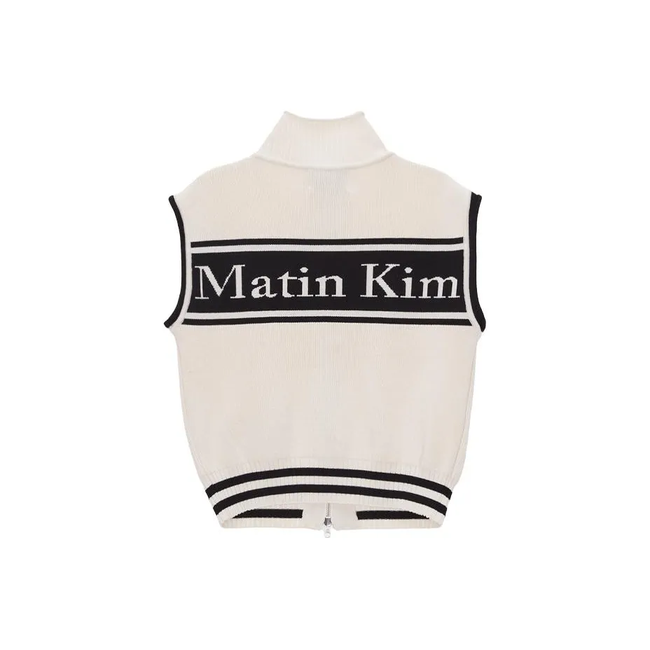 MATIN KIM SS23 Vest Unisex White