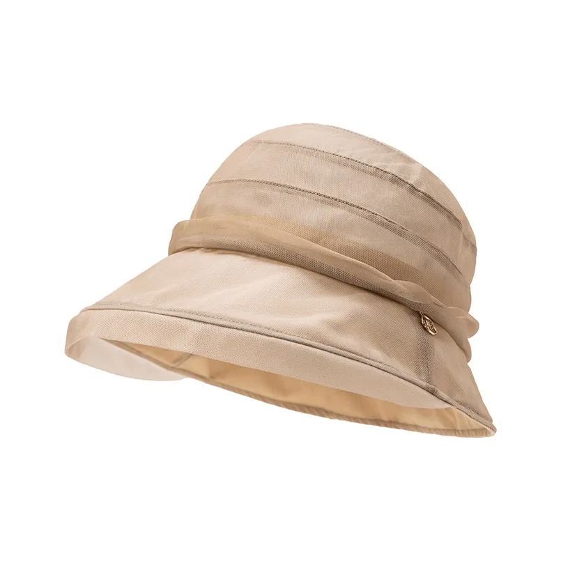 Fancet Studios 100% шелк Mulberry Шляпы с защитой от солнца Женские