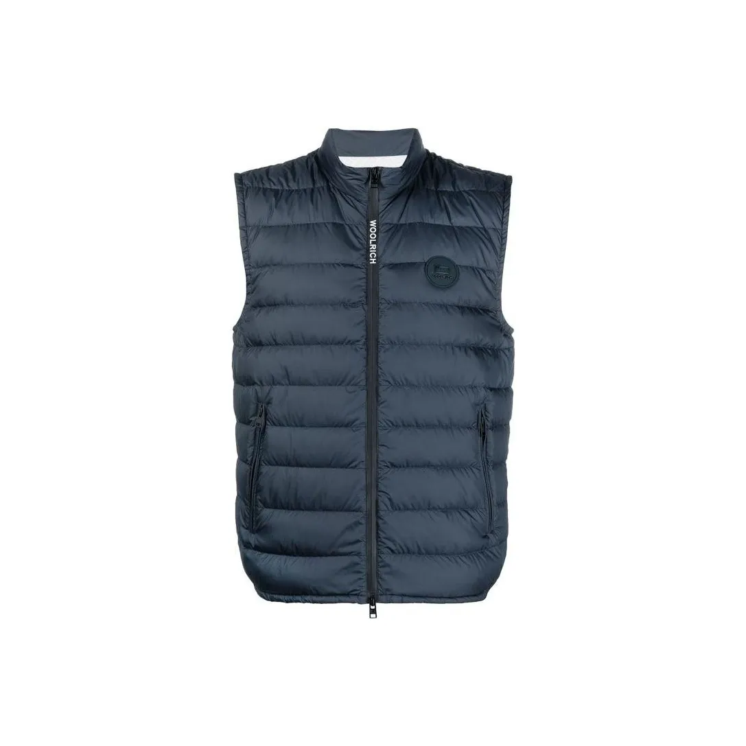 WOOLRICH Zip Up Sleeveless Down Jacket