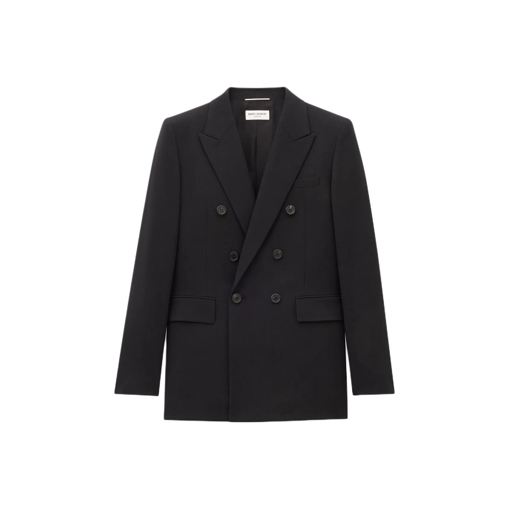 SAINT LAURENT Double Breasted Long Sleeved Jacket