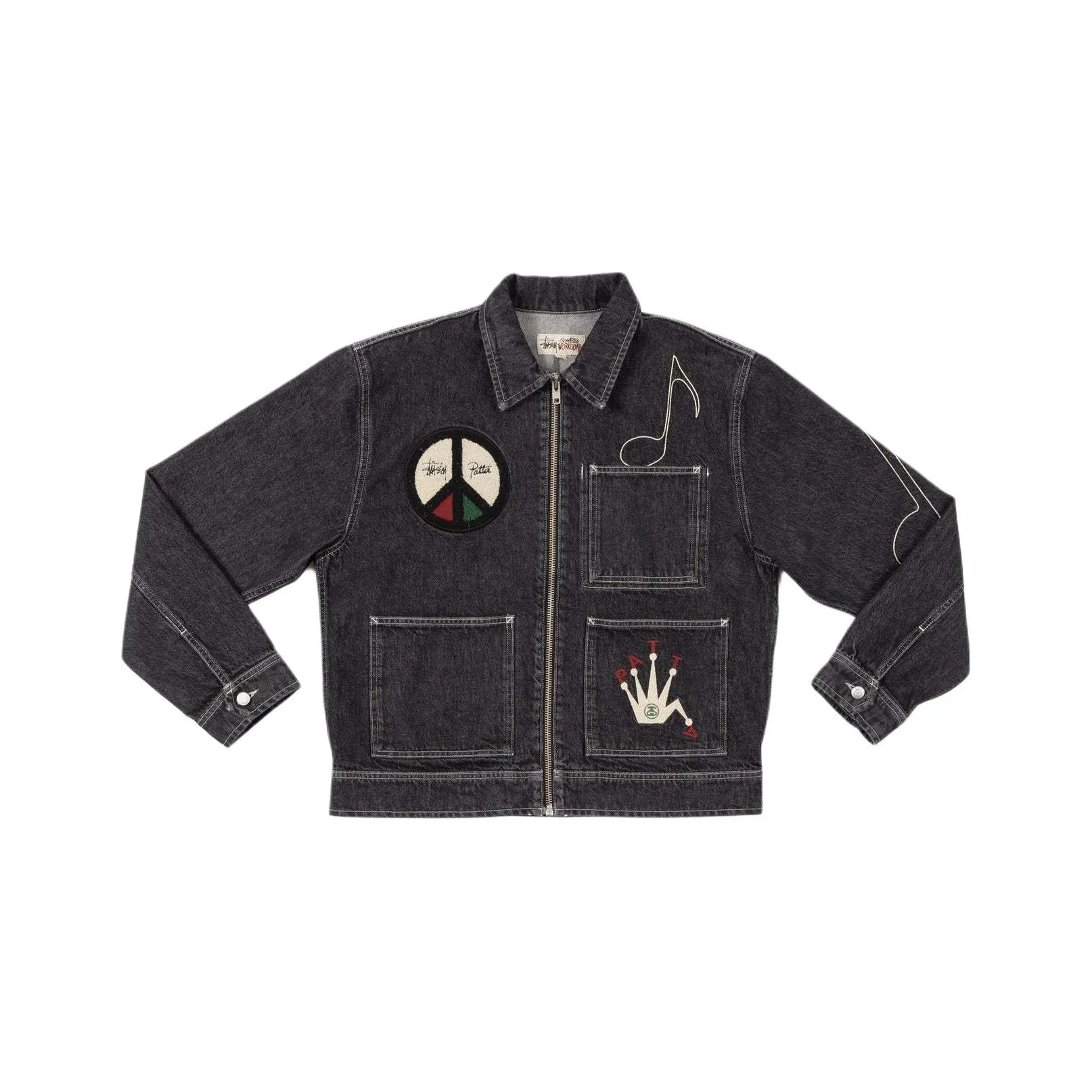 Stussy X Patta Zip Work Jacket
