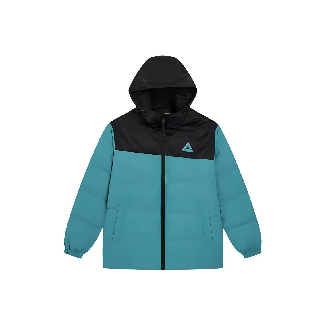 PEAK Basketball Culture Series Пуховик Мужской Синий Зеленый