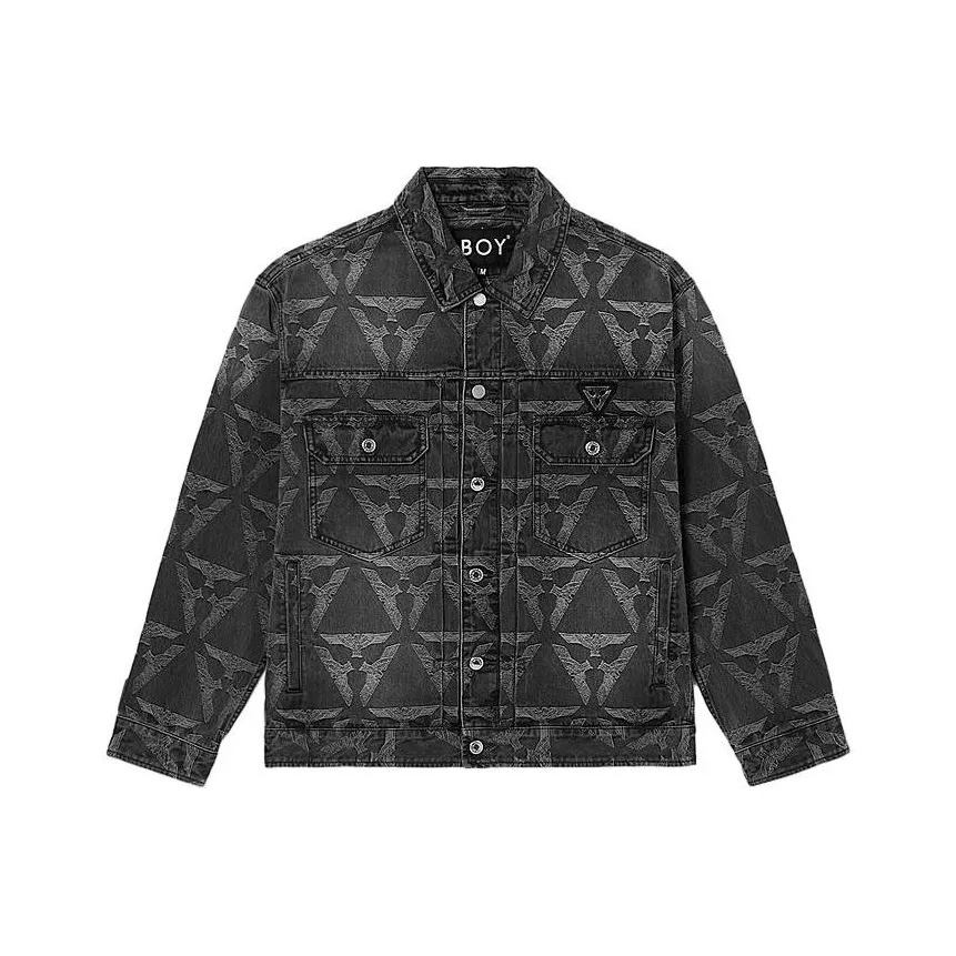 Boy London Denim Jacket Men's Black