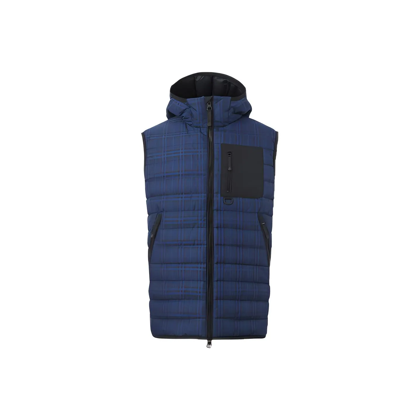 Burberry Check Print Padded Down Vest