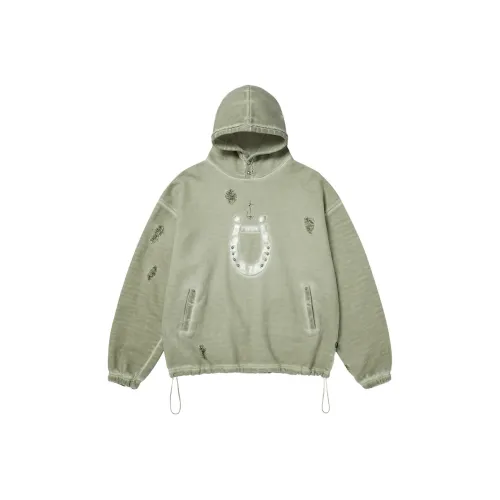THUG CLUB Dickies Collaboration Хаки Унисекс Толстовки