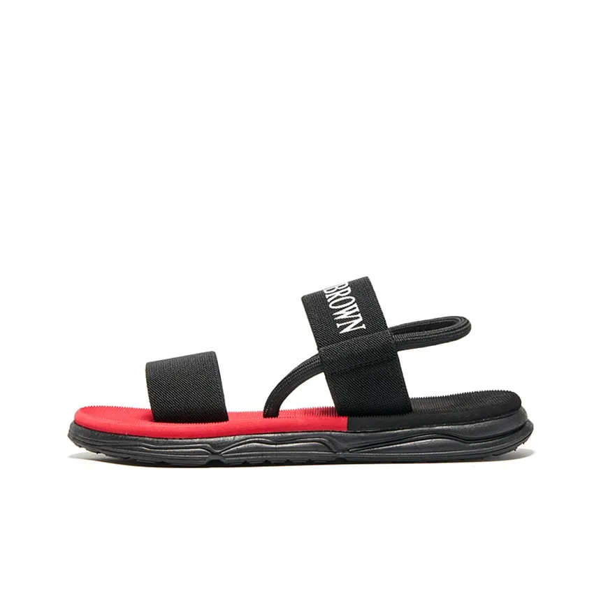 EOKAGAH coaster Sandals originals Men's Black Red