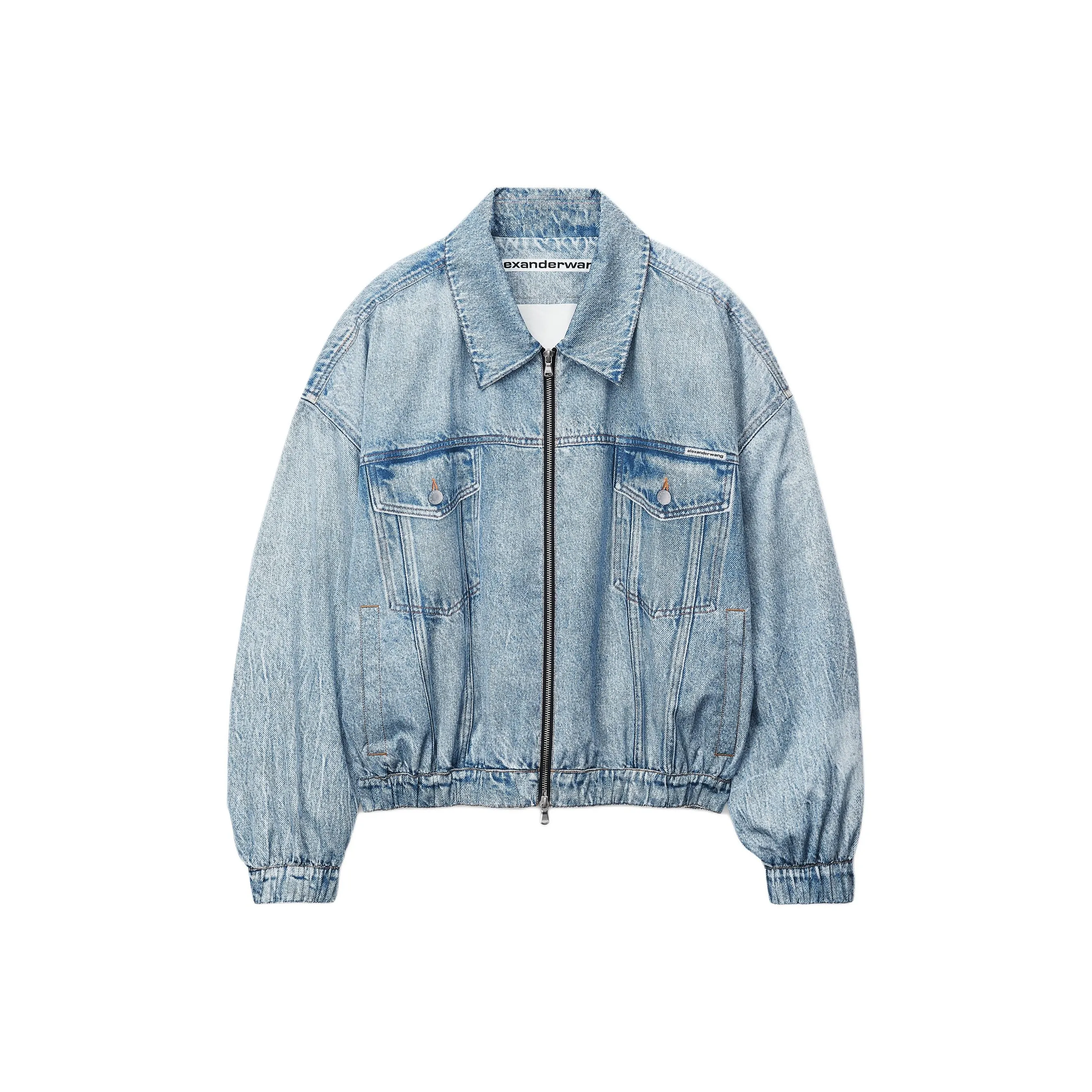Alexander Wang Denim Bomber Jacket