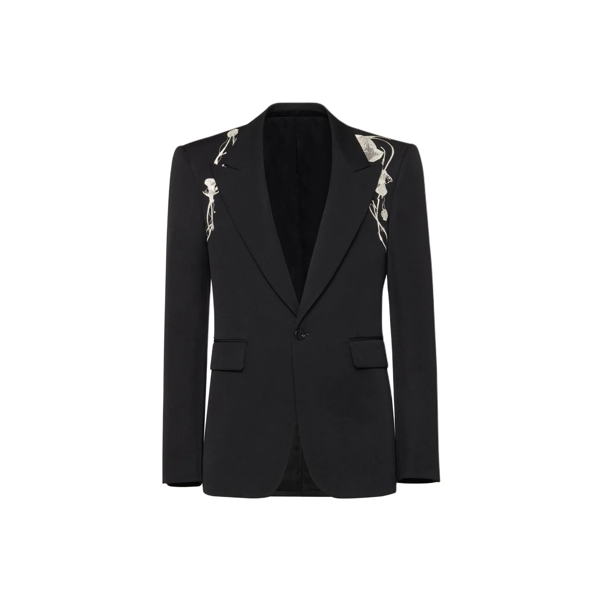 McQ Alexander McQueen Harness Single Breasted Blazer
