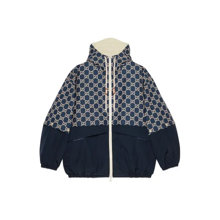 GUCCI Monogrammed Zip-Up Jacket