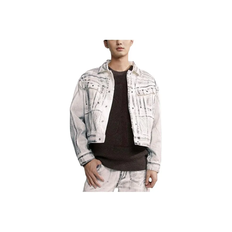 CK/Calvin Klein Denim Jacket Men's Medium Gray