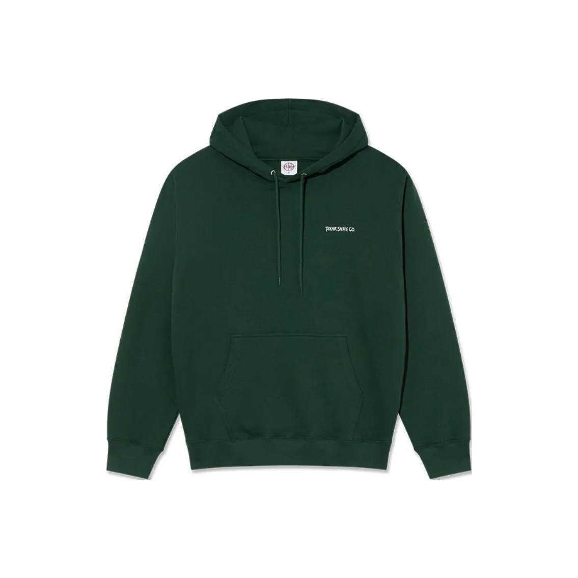 POLAR SKATE CO SS25 Dual Living Dave Hoodie Sweatshirt Unisex Dark Green
