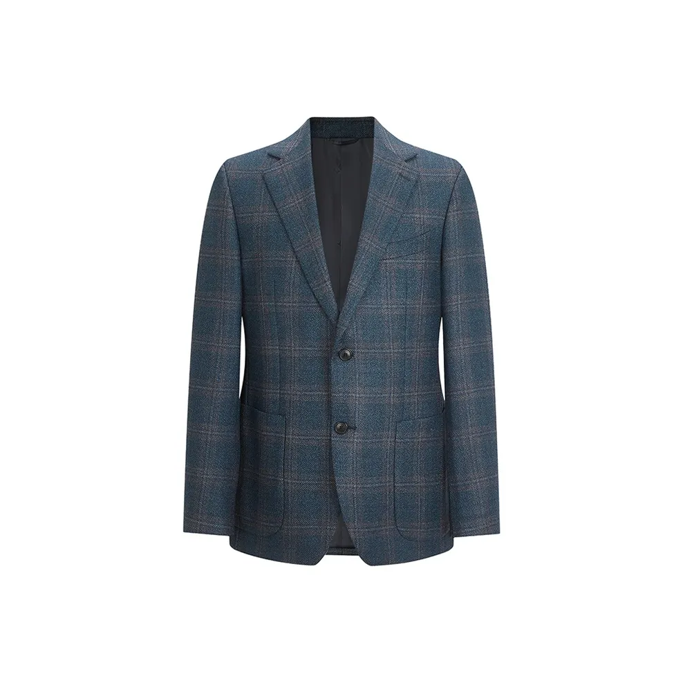 LONDA 1958 Бизнес-костюм Мужской Зеленый Клетка