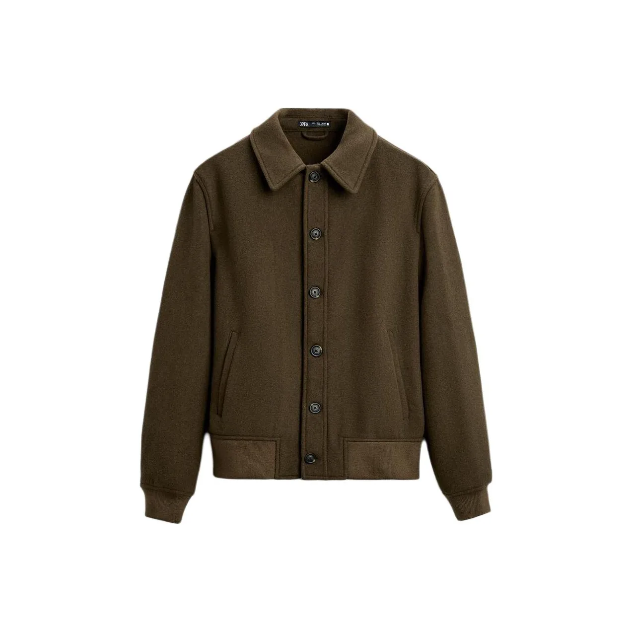 ZARA Коричневые Мужские Куртки