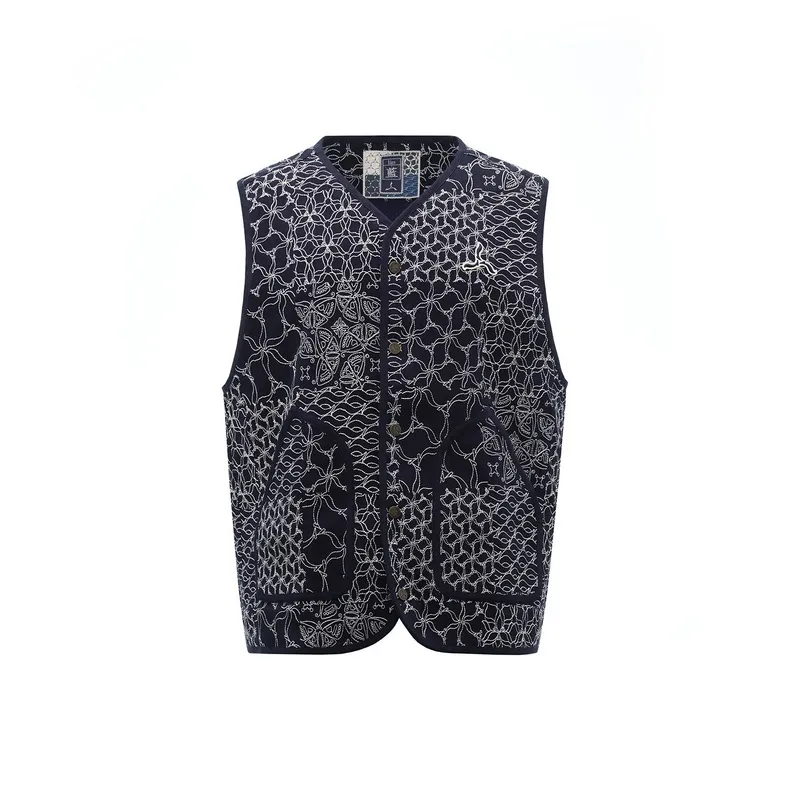 LI NING 1990 Blue Series Жилет Мужской Dark Iris Blue