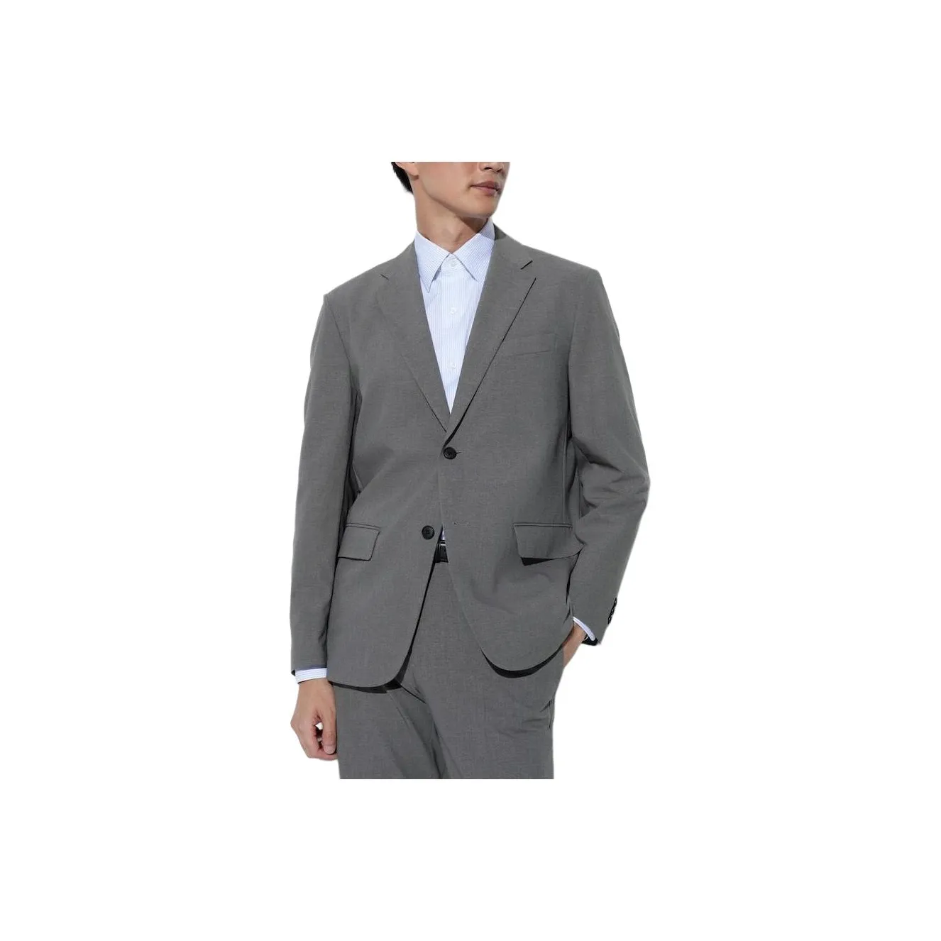 UNIQLO Business Suit Men's Sky Gray