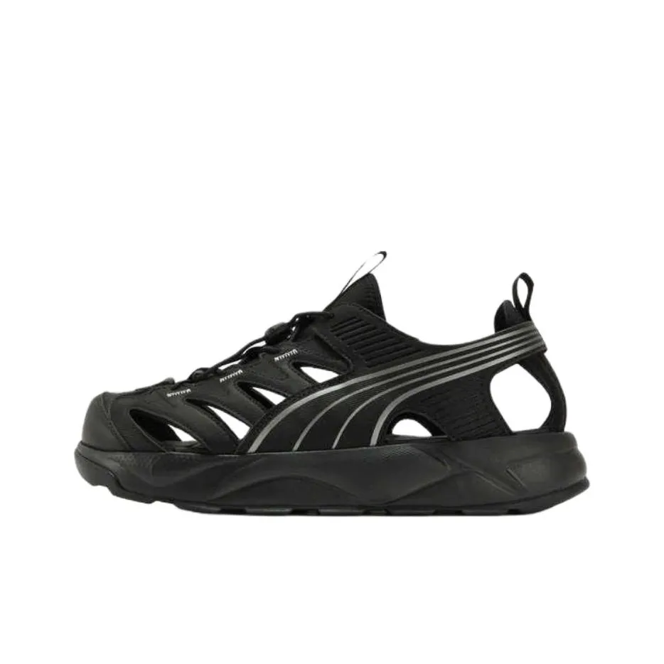 PUMA RS Сандалии устойчивые к истиранию обувь для активного отдыха унисекс черный