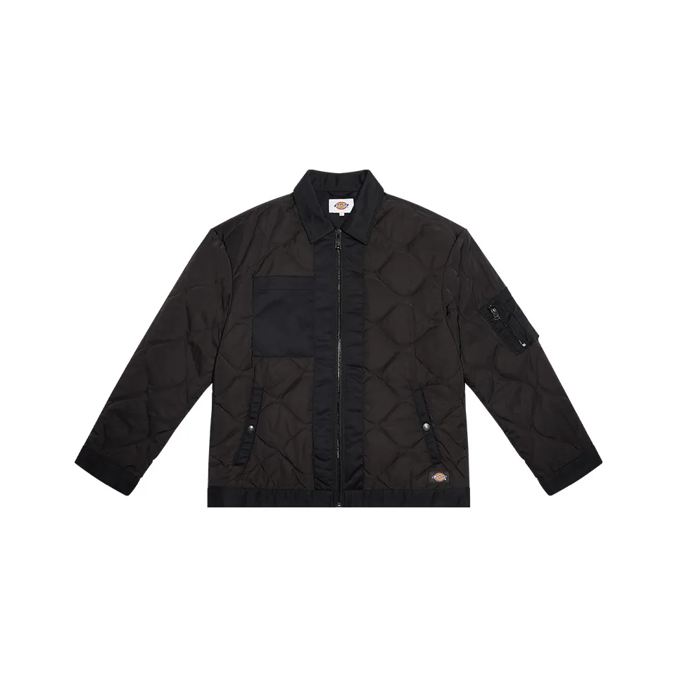 Dickies Хлопковый пуховик Зимний Унисекс Черный