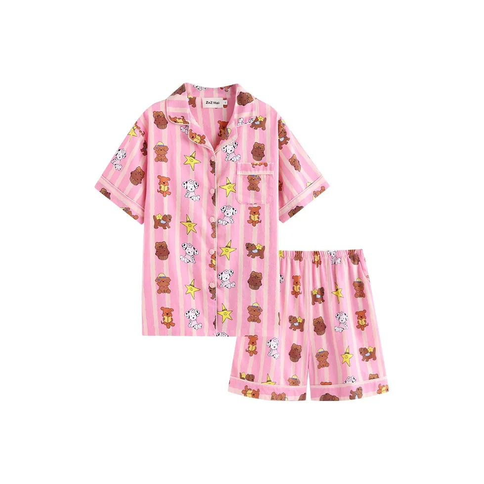 Wabi Town Пижамный комплект женский розовый