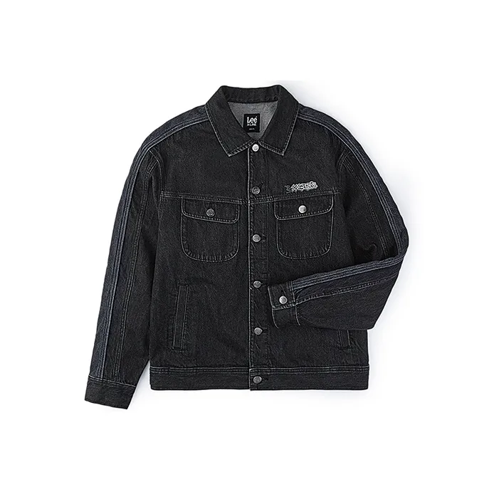 Lee Xline Черный Мужской Джинсовый Куртка