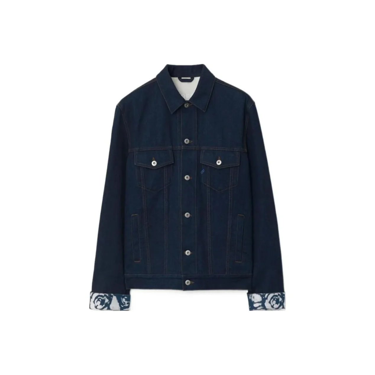 Burberry Logo patch Cotton Denim Jacket