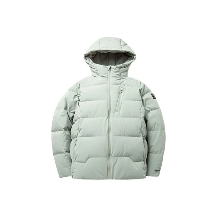 ANTA Variety Тренировки Коллекция Пуховик Мужской PEA Серый Зеленый
