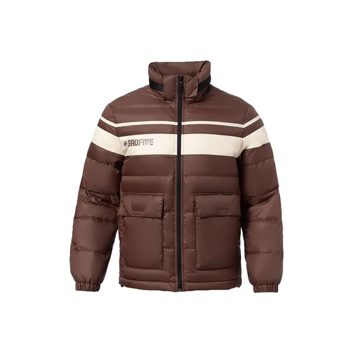 LINING Badfive Пуховик Зимний Мужской Earth Умбра