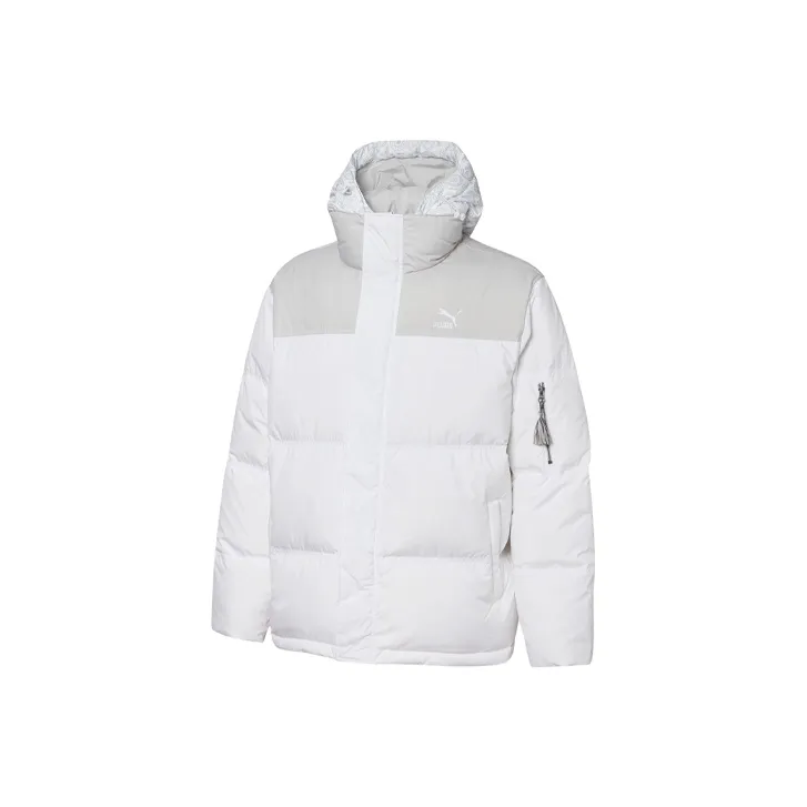 PUMA Пуховик Зимний Мужской Белый