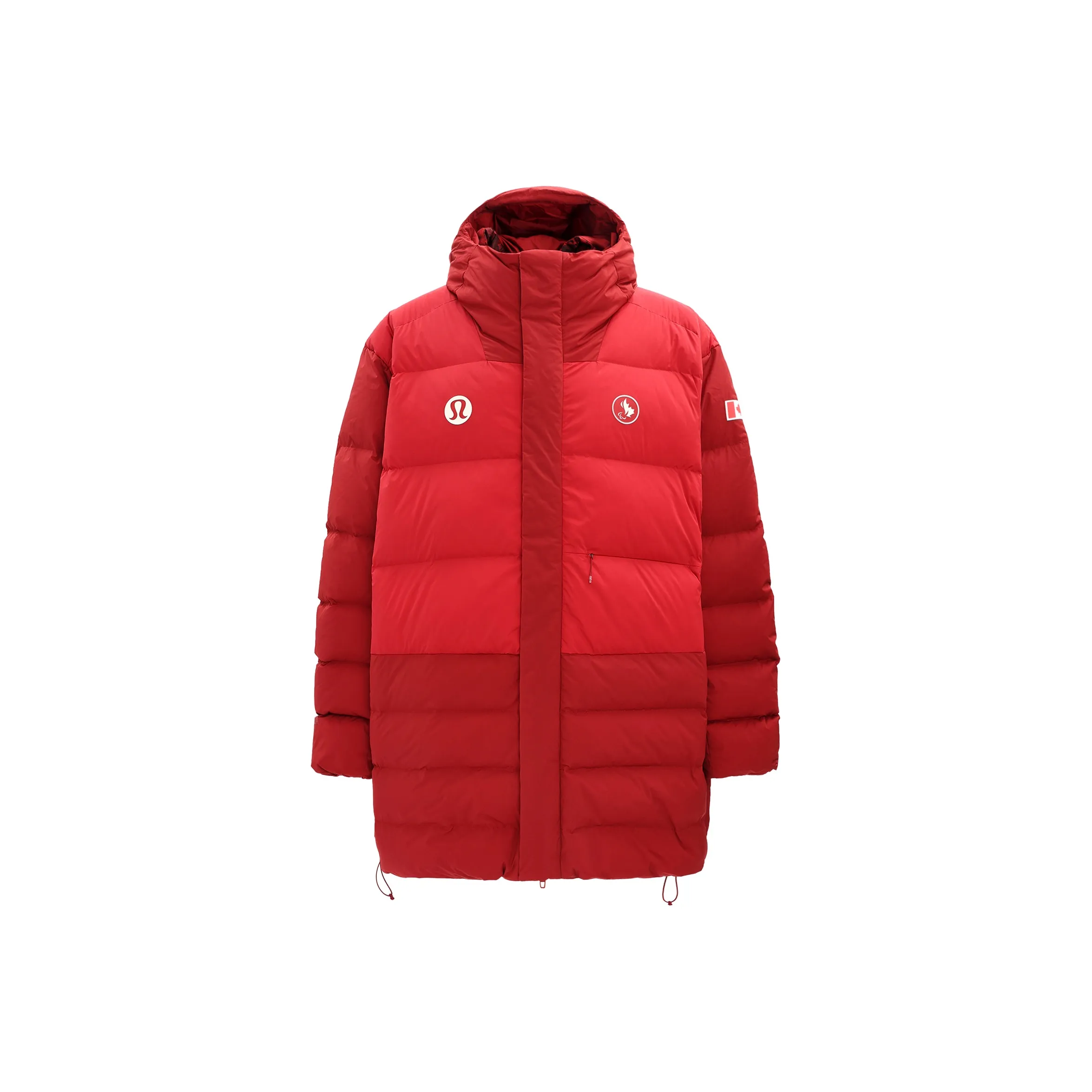 lululemon Team Canada Red Men's Down Jackets