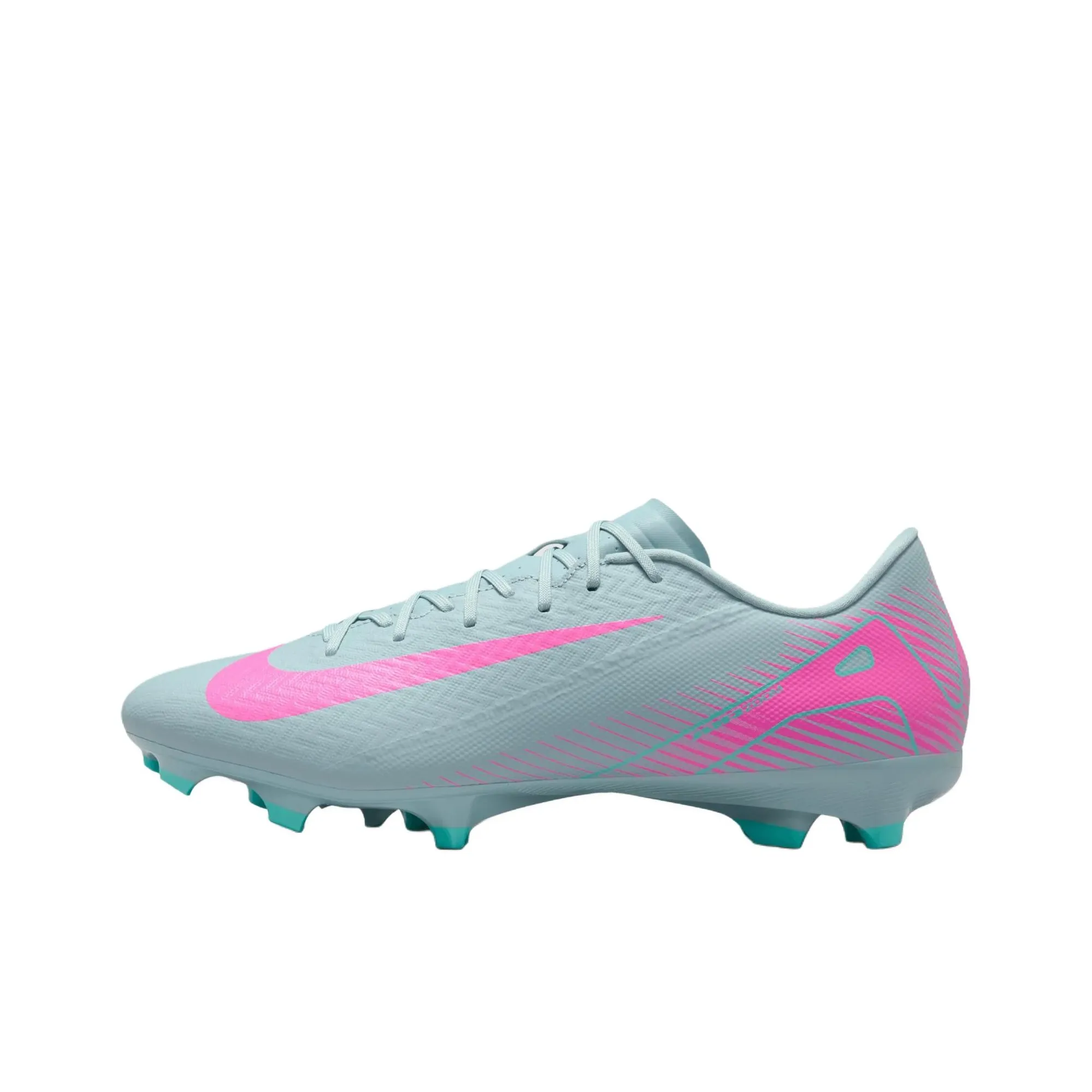 Nike Mercurial Vapor 16 Academy Slip-Resistant Abrasion-Resistant Футбольные бутсы Унисекс Синий Розовый