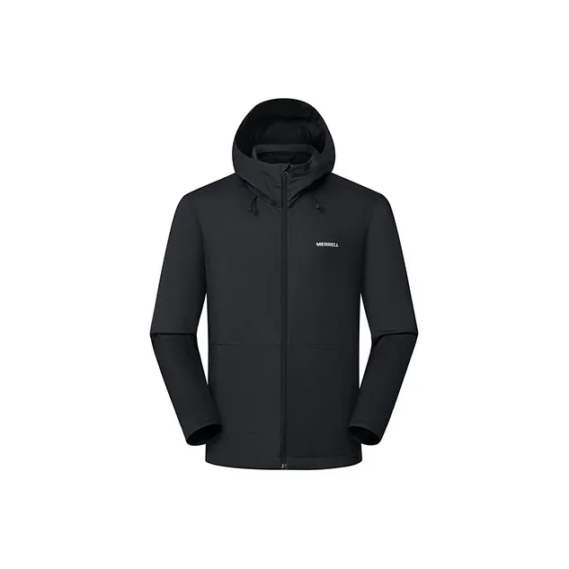 MERRELL Waterproof And Windproof Windbreaker Jacket Men's Black