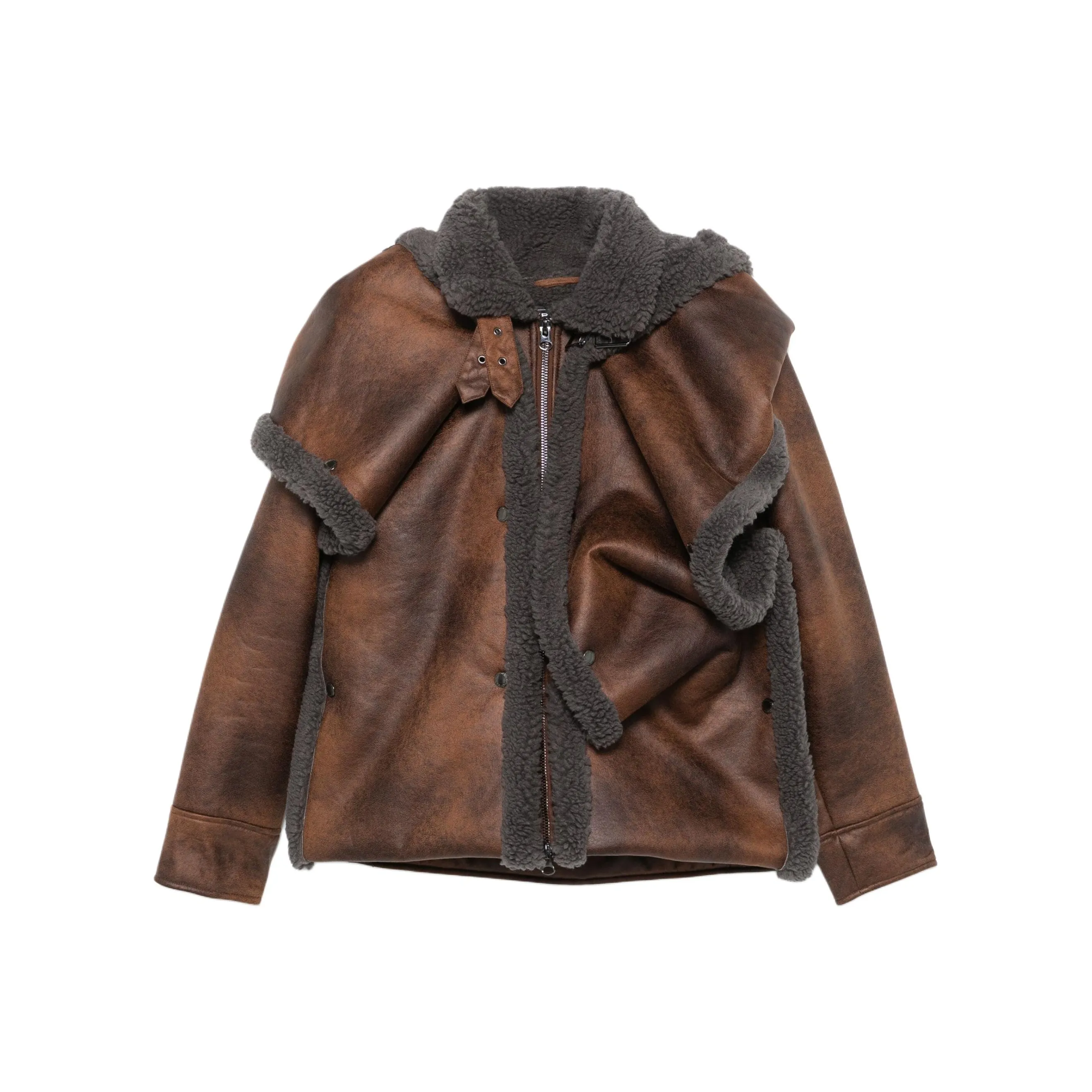 Y/Project Jackets Unisex Chocolate