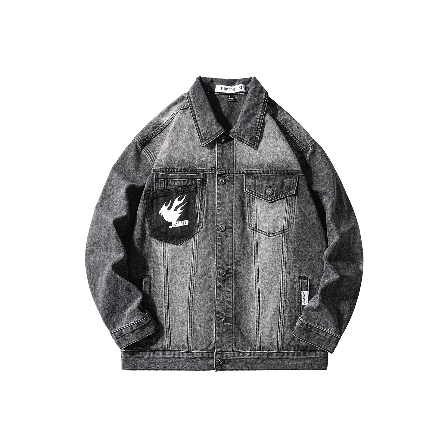 JASONWOOD Cowboy on the Run Denim Jacket Men's