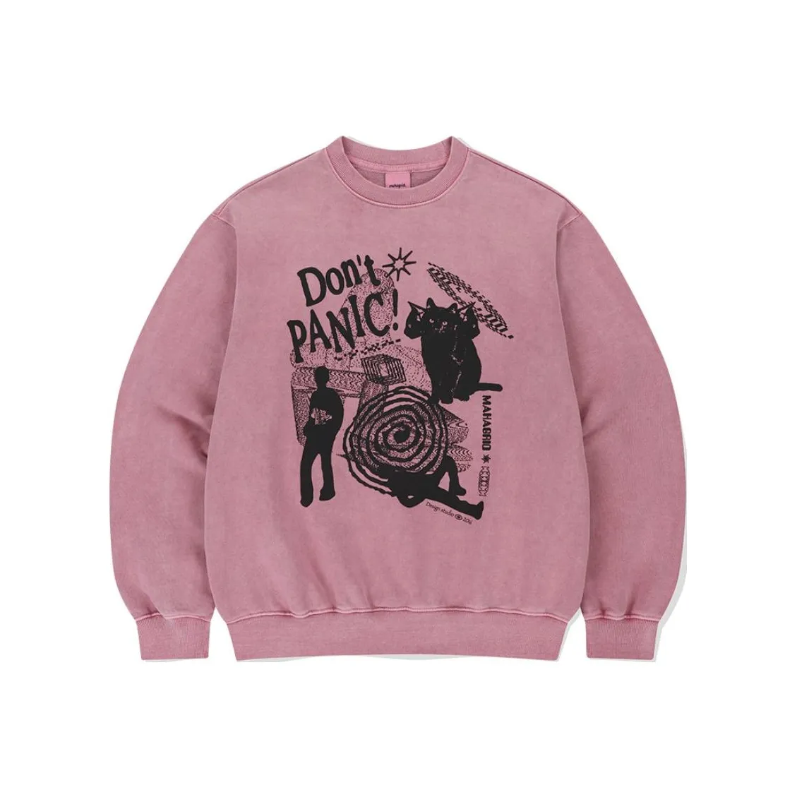 MAHAGRID Толстовка Унисекс Розовый