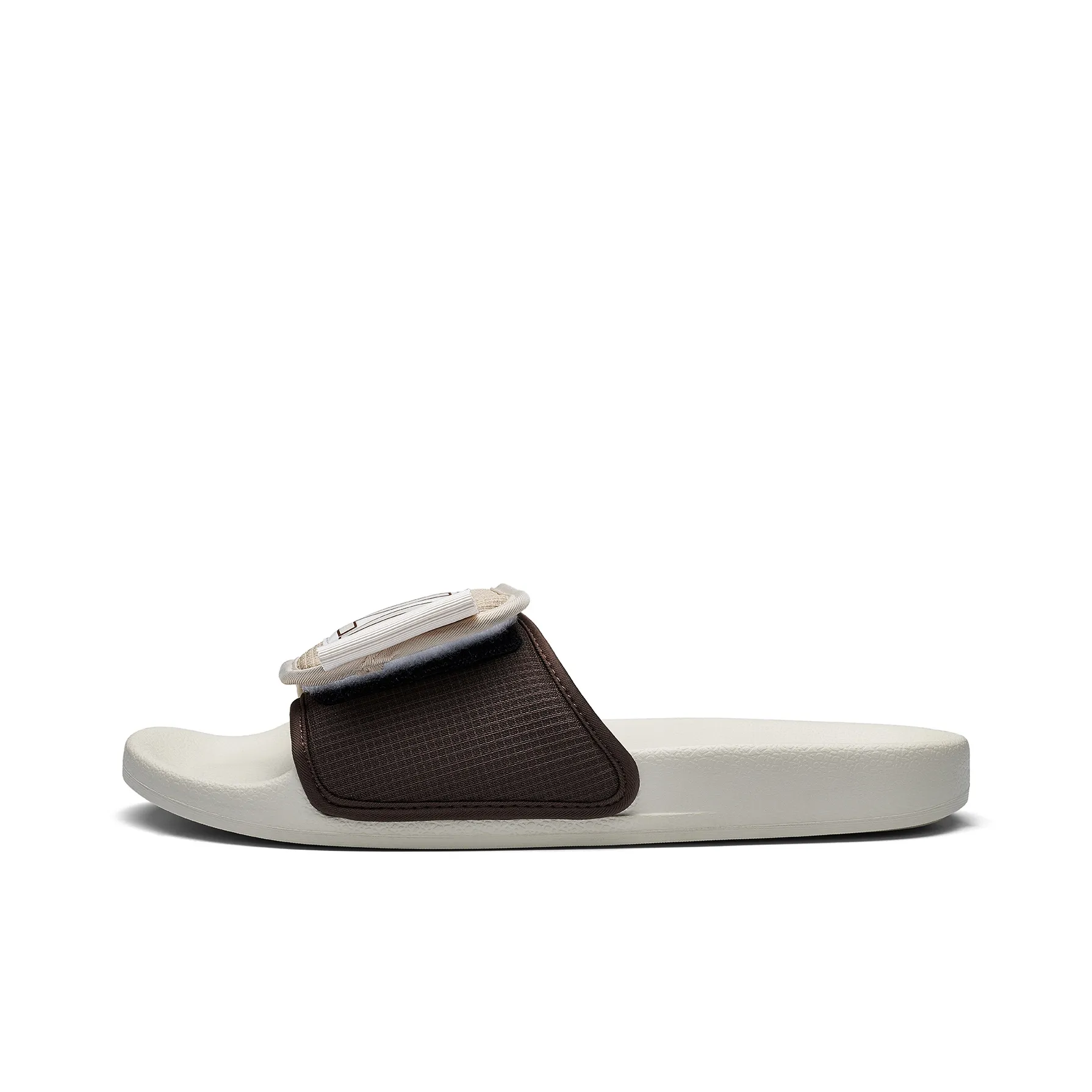 Kappa Quiet Slip Resistant Slide Slippers Unisex Beige Brown