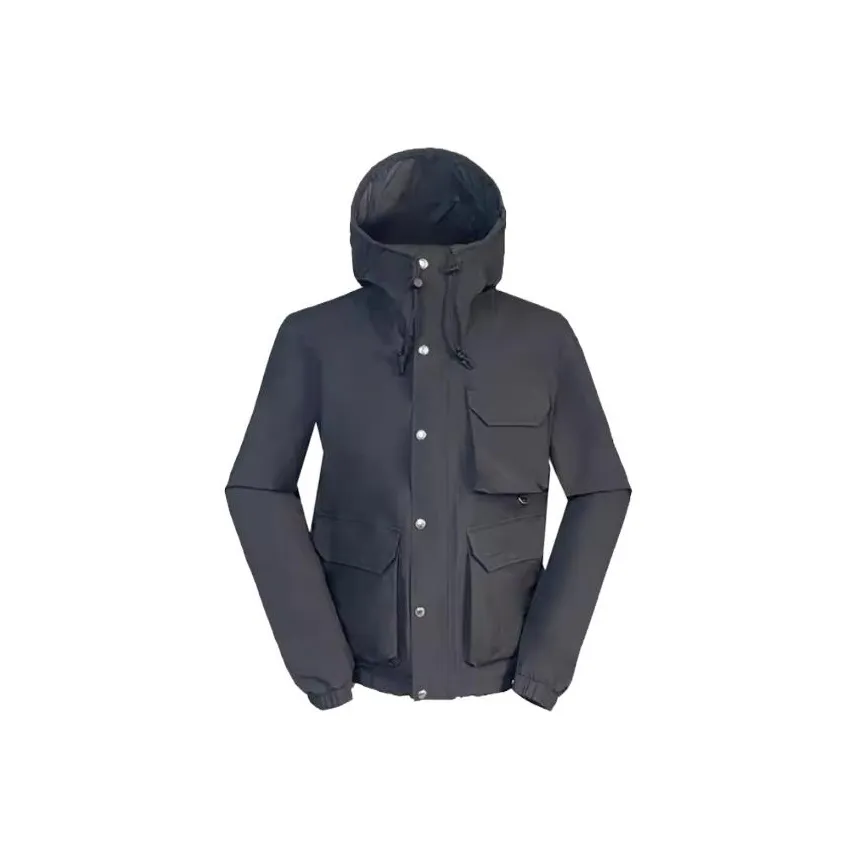 THE NORTH FACE Водонепроницаемый Ветрозащитный Дышащий и Защита от дождя Ветровка Мужской Черный